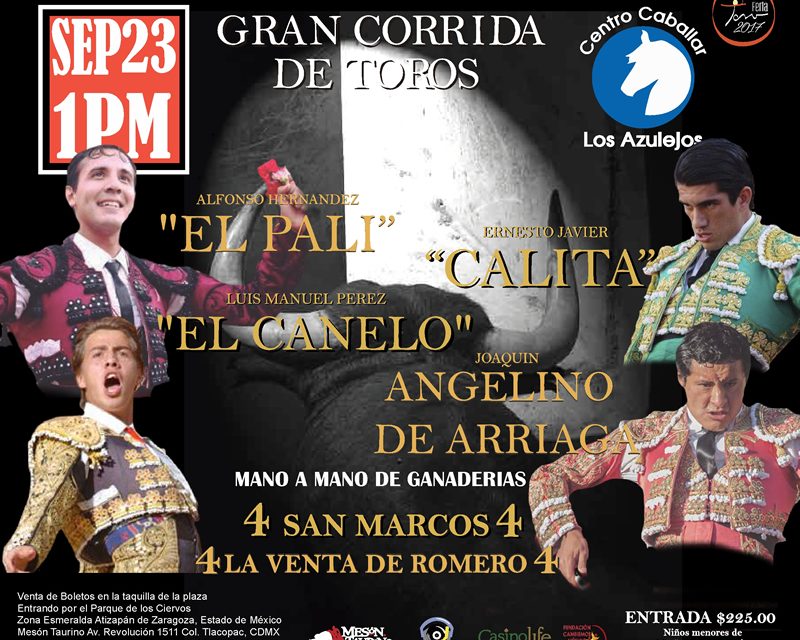 «El Pali», «Calita», «El Canelo» y Angelino de Arriga en Los Azulejos