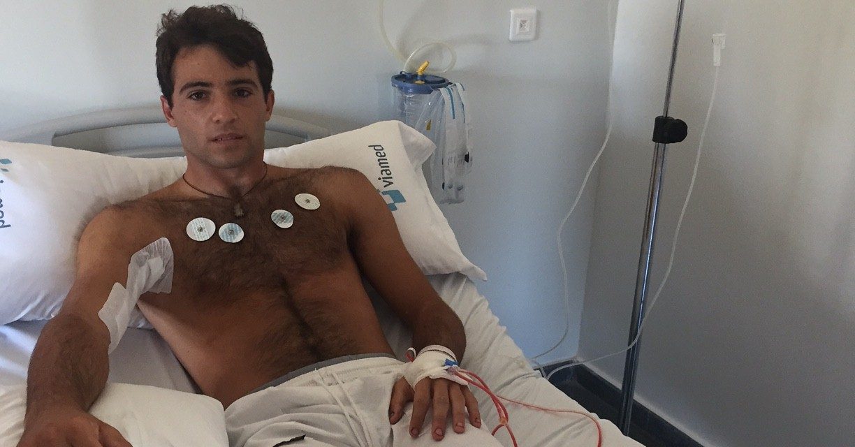 Rafael Serna: «He pasado la noche muy dolorido aunque sin fiebre»