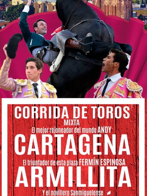 Cartagena anunciado en San Miguel de Allende