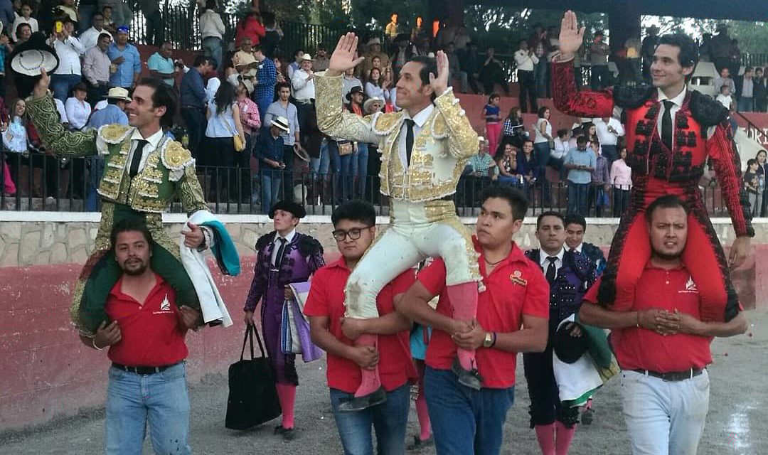 «El Conde», Adame y José Mauricio triunfan en San Luis de la Paz