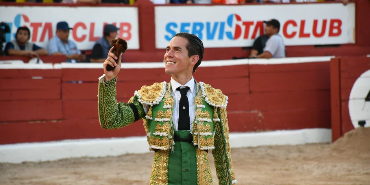 Diego Silveti cortó la única oreja en Mérida