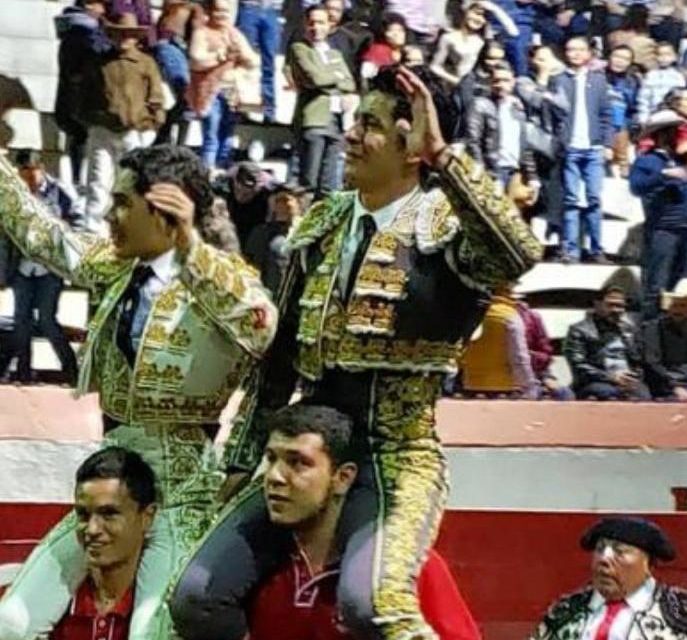 Triunfal tarde de «El Zapata» y Magaña en Puruándiro