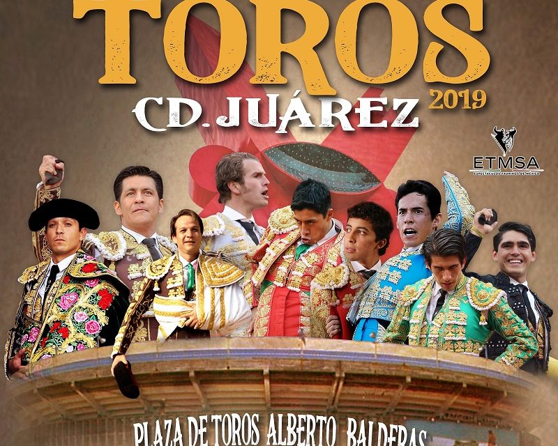 Anuncian tres corridas en Ciudad Juárez