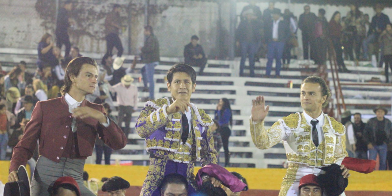 Rotundo triunfo de «El Zapata», Sotelo  y Aloi en Ciudad Hidalgo
