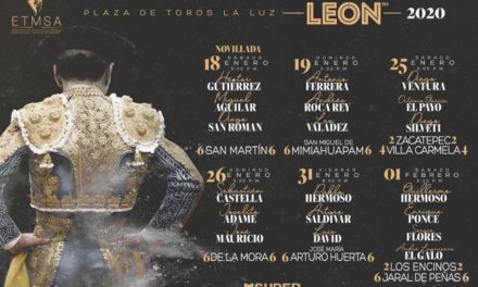 Atractivos  carteles de  la feria de León
