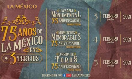 Anuncian Festejo de Aniversario en la Plaza México