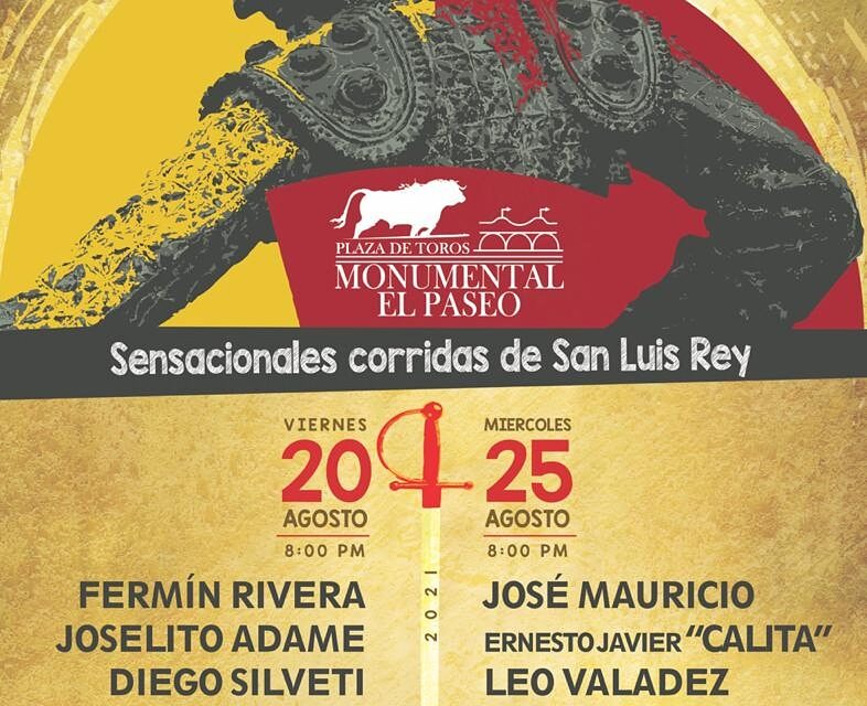 Anuncian dos corridas en San Luis Potosí