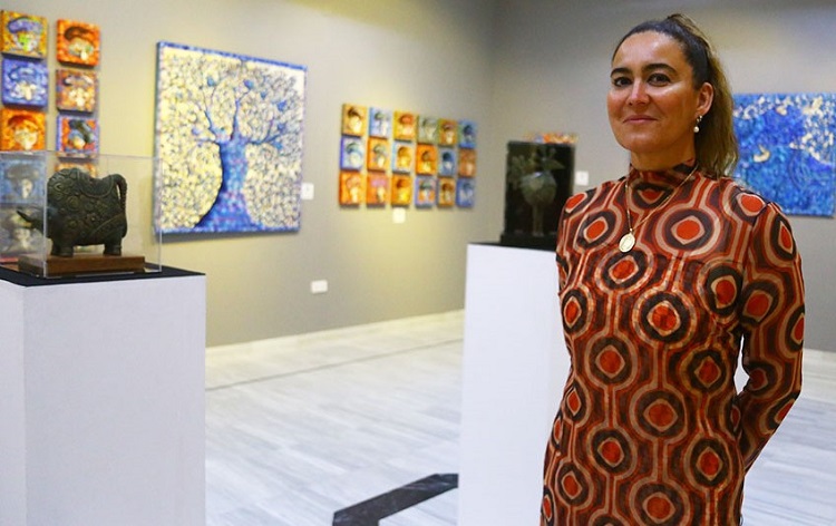 Isabel Garfias inaugura su exposición