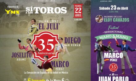 Dos  festejos taurinos en Provincia Juriquilla