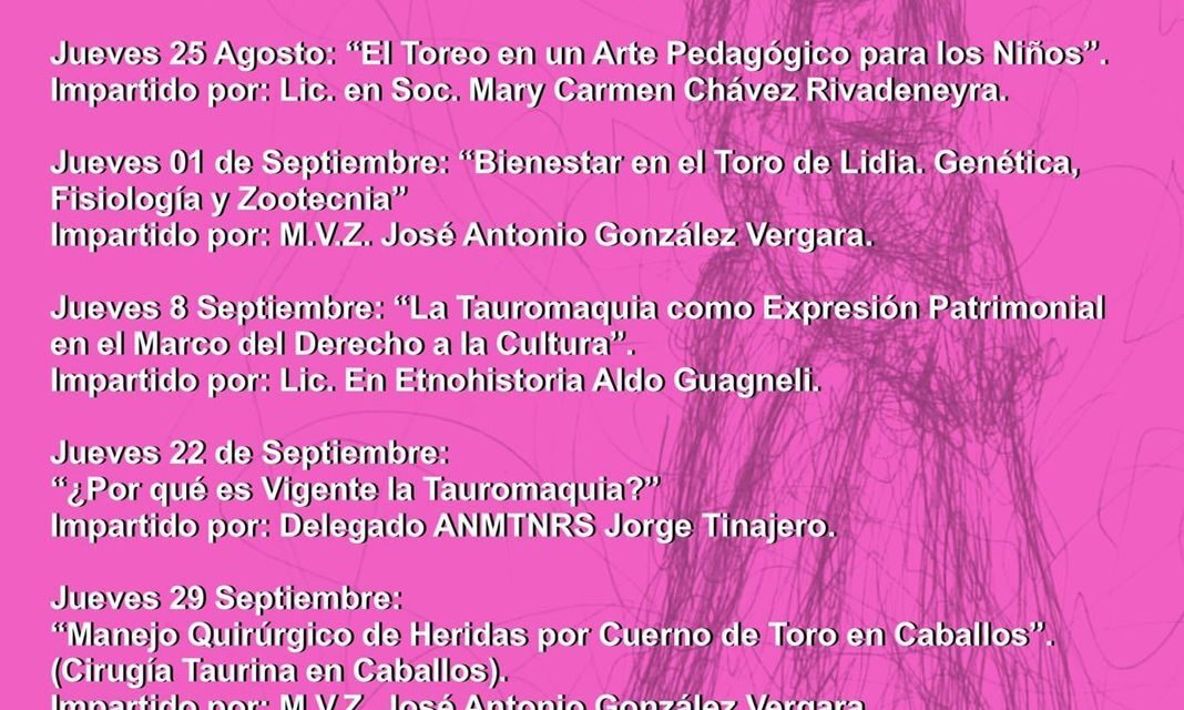Seminario «Tauromaquia: Cultura y bienestar animal» en la UAM, plantel Xochimilco