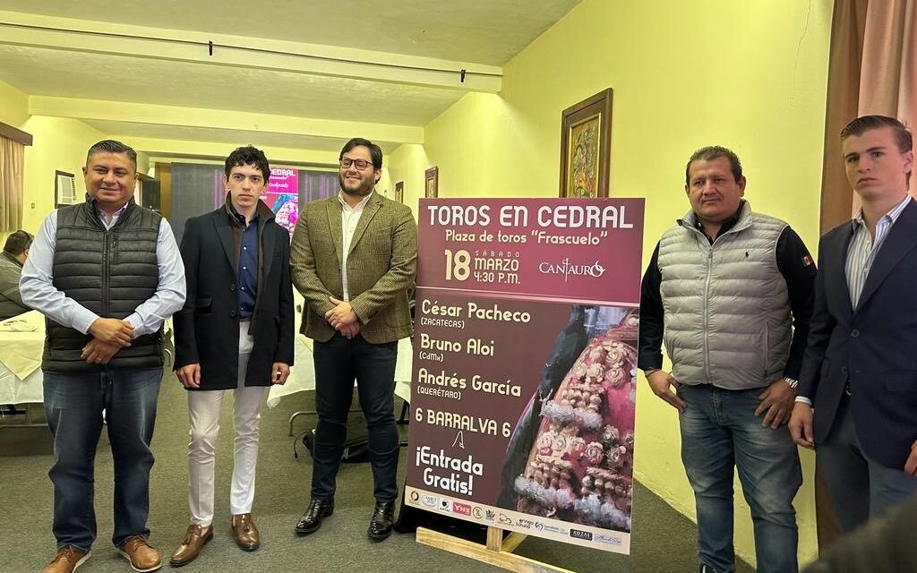 «En Cedral se respeta el toro, toro»: Manuel Azcona