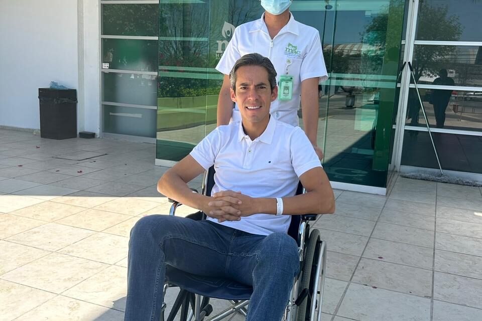 Diego Silveti recibe el alta médica