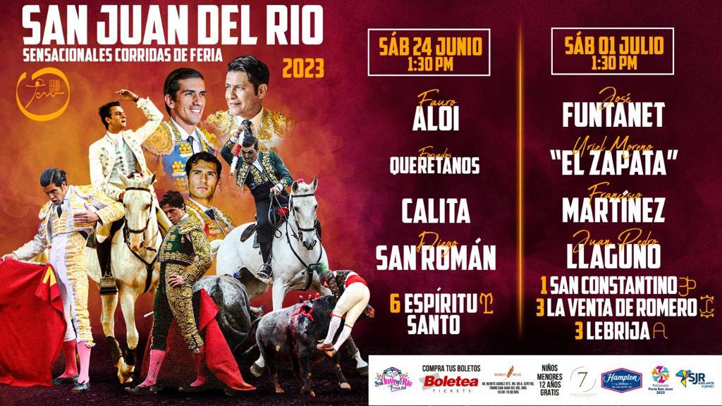 Anuncian con dos corridas de toros la Feria de San Juan del Río