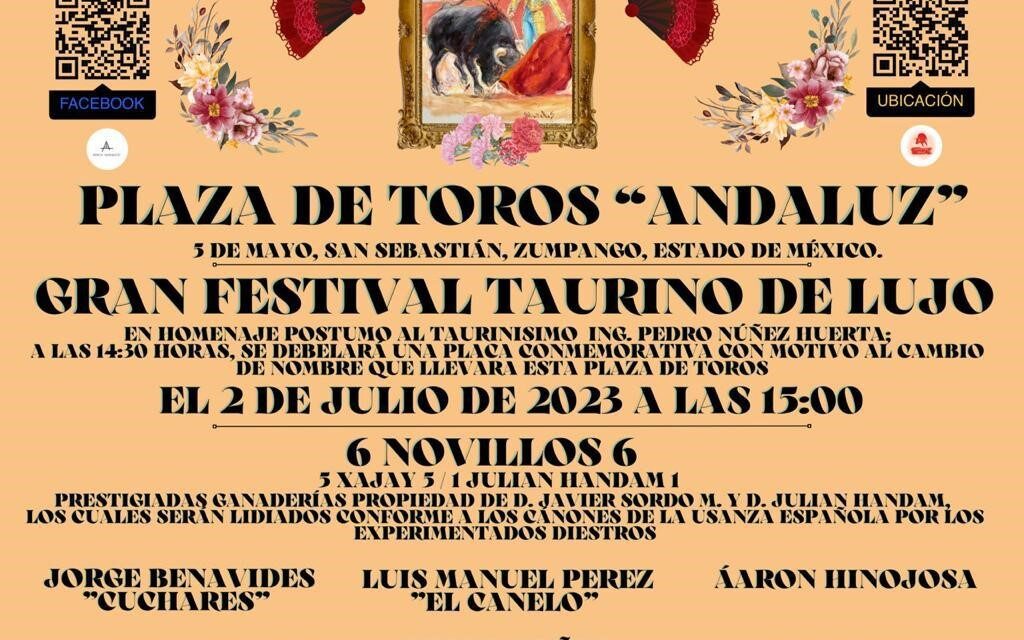 Anuncian festival taurino en Zumpango