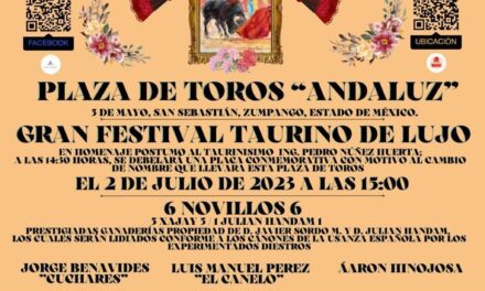 Anuncian festival taurino en Zumpango