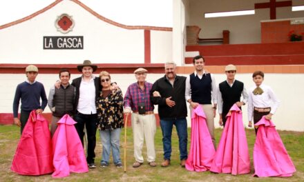 Los toreros de Tetla se preparan en La Gasca