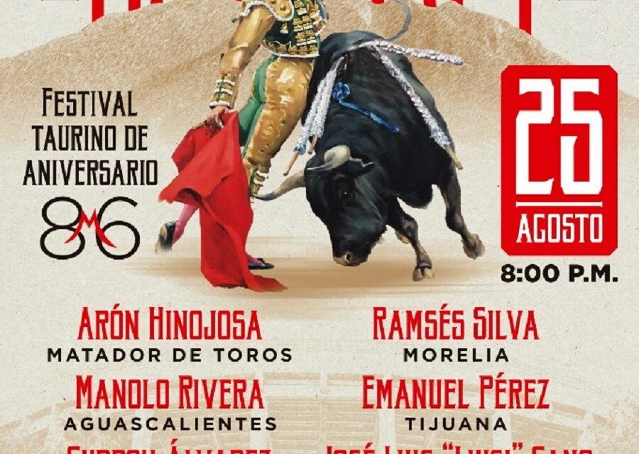 Montan festival taurino de aficionados, en Monterrey