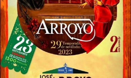 Listo el cartel de la segunda novillada en Arroyo