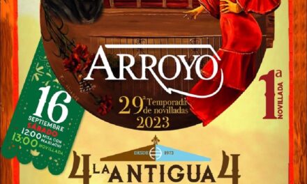 Listo el primer cartel de Arroyo