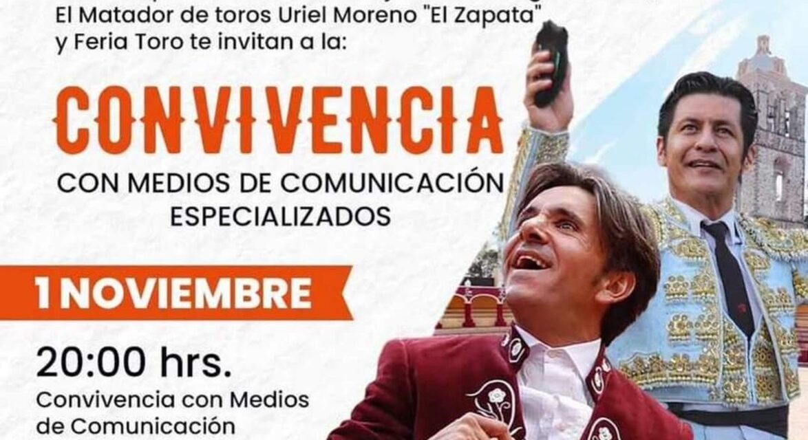 Convivencias con Diego Ventura, «El Zapata» e Isaac Fonseca, en Tlaxcala