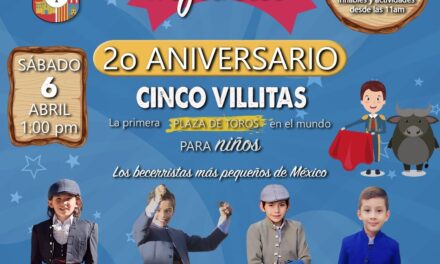 Montan un festival taurino infantil en «Cinco Villitas»