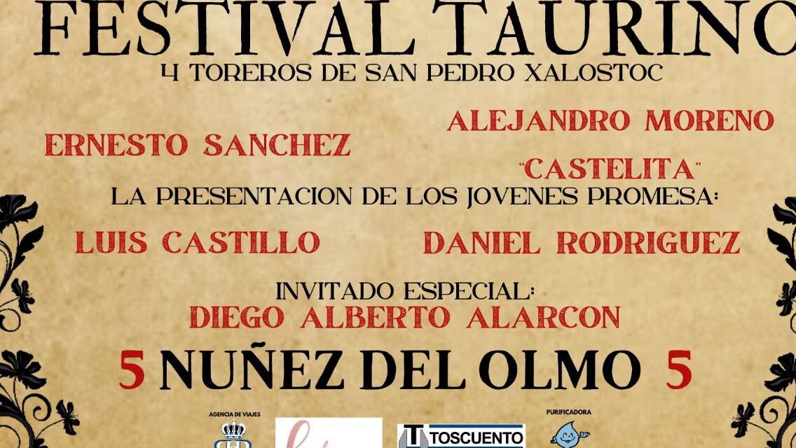 Anuncian atractivo festival en San Pedro Xalostoc